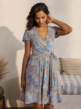 boden alma jersey shirt dress Boden Alma Jersey Shirt Dress M (8-10)